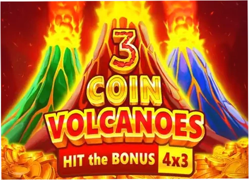 Ricky Casino AU 3 Coin Volcanoes